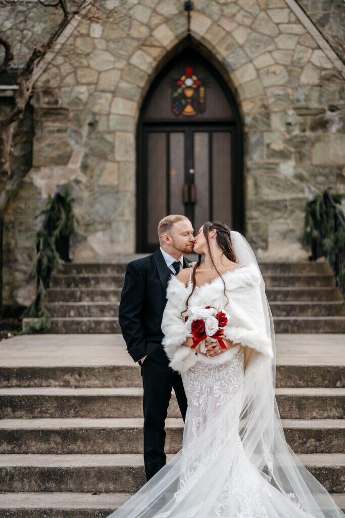 Beautiful couple just got wed at The Arches600 in Coatesville Pennsylvania