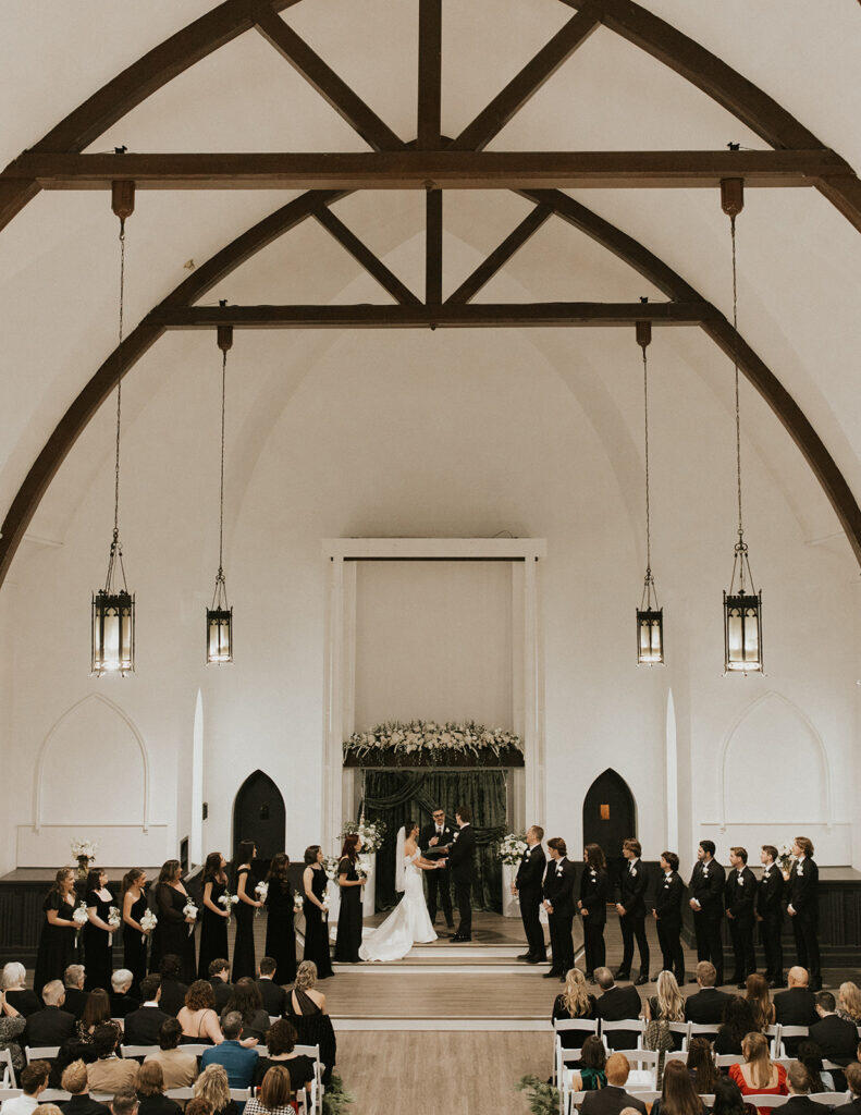 Beautiful wedding ceremony at The Arches600 in Coatesville Pennsylvania